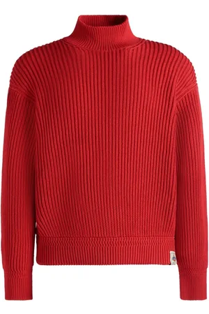 Bally High-neck ribbed-knit jumper
