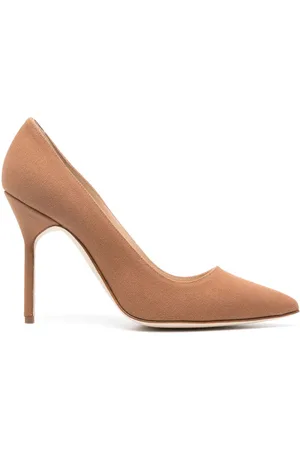 Manolo Blahnik BB 110mm interwoven pumps