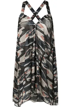 MISCI Corolla camouflage-print tank top