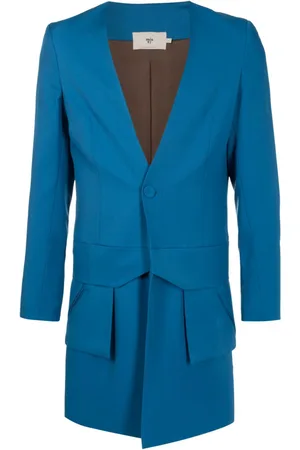MISCI Turbo single-breasted wool coat