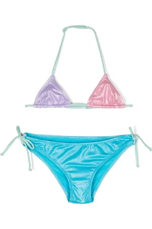 MC2 SAINT BARTH Foiled-finish bikini