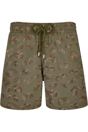 Vilebrequin Hermit Crabs-embroidered swim shorts