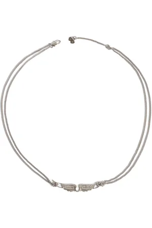 Zadig & Voltaire Rock wings-motif choker necklace