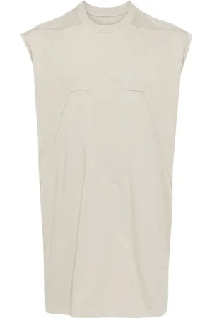 Rick Owens Panelled cotton vest