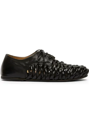 MARSÈLL Interwoven leather Derby shoes
