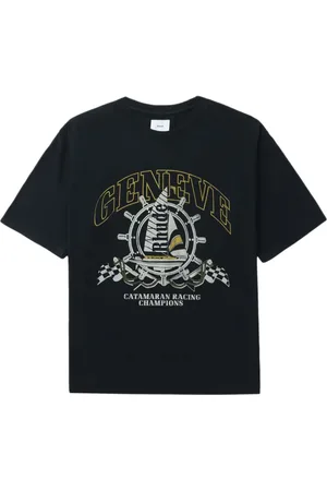 Rhude Geneve Catamaran cotton T-shirt