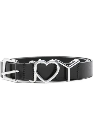 Y / PROJECT Slim Y leather belt