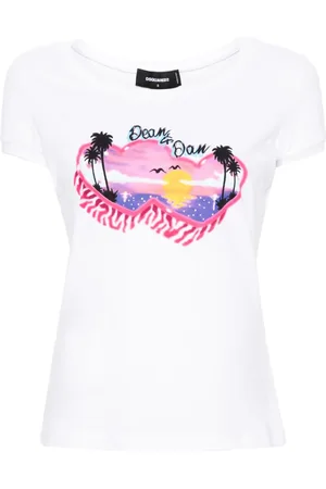 Dsquared2 Dean & Dan cotton T-shirt