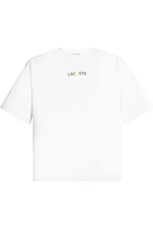 Lacoste Logo-appliquéd cotton T-shirt