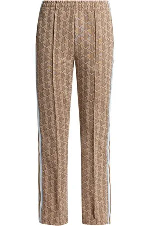 Lacoste Monogram-pattern track pants