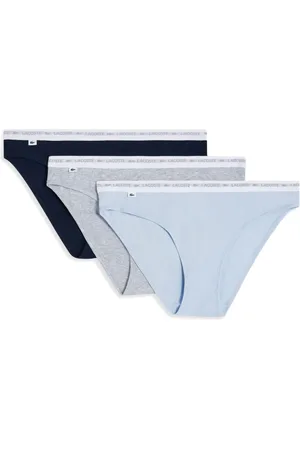 Lacoste Logo waistband three-piece brief set