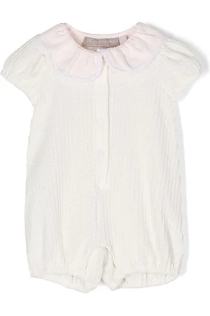 LA STUPENDERIA Peter Pan-collar knitted body