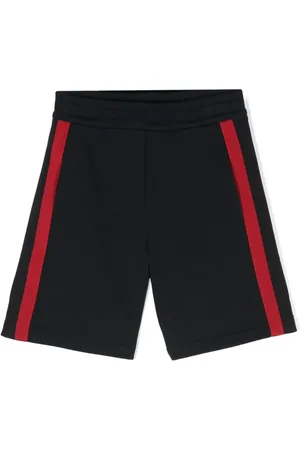Moncler Striped cotton shorts