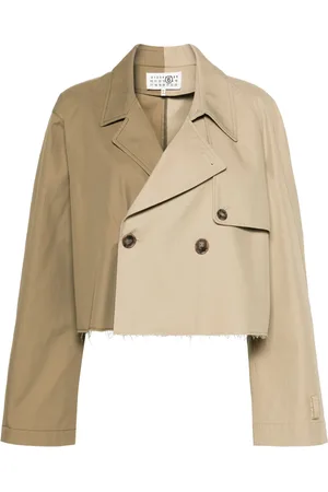 Maison Margiela Colour-block cropped jacket