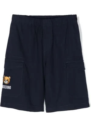 Moschino Teddy Bear-appliqué cargo shorts