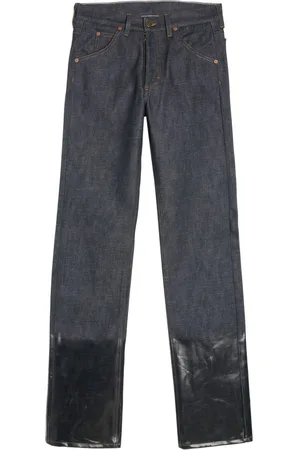 Maison Margiela Selvedge mid-rise straight jeans