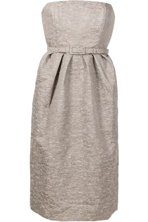 Adriana Degreas Off-shoulder midi dress