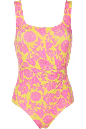 CLUBE BOSSA Venna floral-print swimsuit