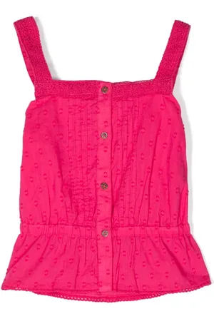 Scotch&Soda Polka dot cotton tank top