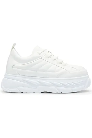HUGO BOSS Quilted faux-leather sneakers
