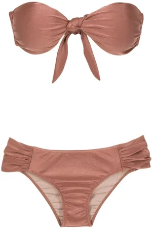 Adriana Degreas Orquidea Vintage strapless bikini