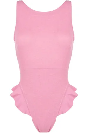CLUBE BOSSA Goya ruffled swimsuit