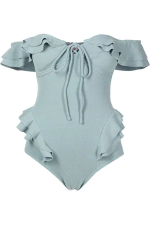 CLUBE BOSSA Lanzo ruffle-trim swimsuit
