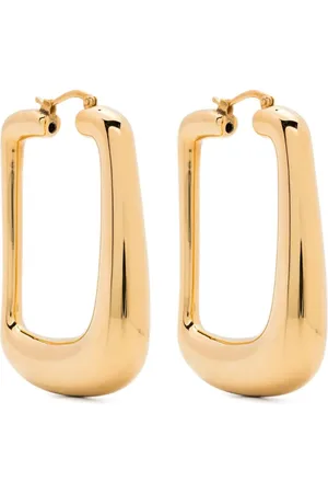 Jacquemus Les Boucles Ovalo hoop earrings