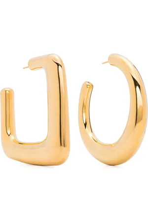 Jacquemus Les Grandes Cr??oles Ovalo hoop earrings