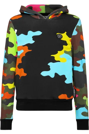 Philipp Plein Camouflage-print hoodie