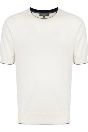 N.PEAL Newquay fine-knit T-shirt