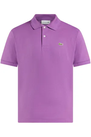 Lacoste Logo-embroidered cotton polo shirt