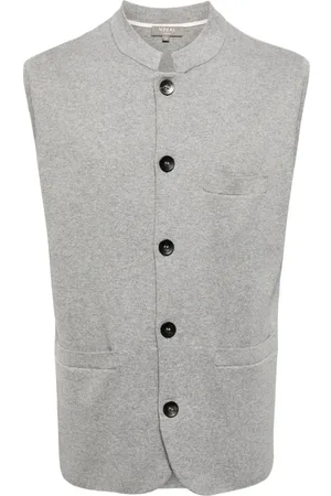 N.PEAL Penzance fine-knit gilet