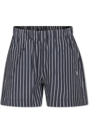 DOUUOD KIDS Gianduiotto striped shorts