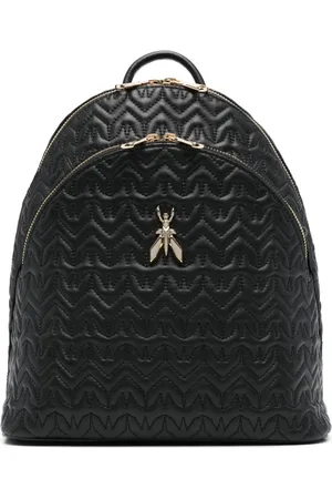 Patrizia Pepe Quilted leather backpack