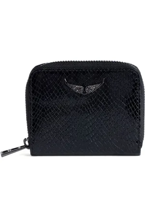 Zadig & Voltaire Mini ZV crocodile-effect wallet