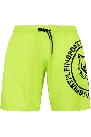 Philipp Plein Carbon Tiger swim shorts