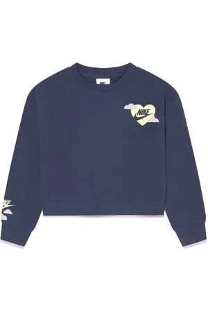 Nike Logo-print drop-shoulder sweatshirt