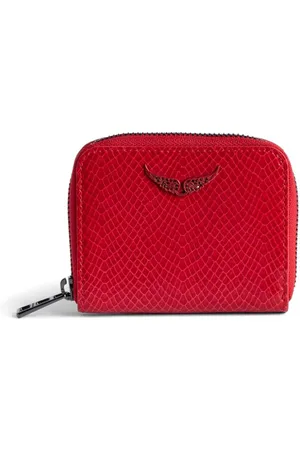 Zadig & Voltaire Mini ZV crocodile-effect wallet