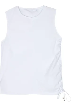 Patrizia Pepe Ruched sleeveless top