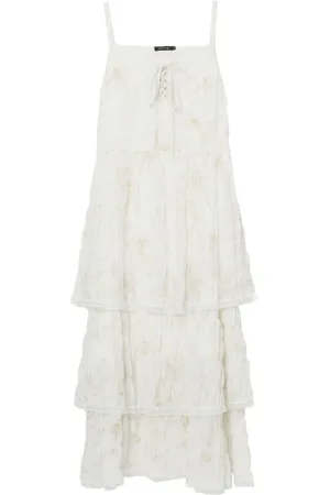 tout a coup Floral-print layered midi dress
