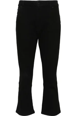 MUGLER Seam-detailed tapered jeans