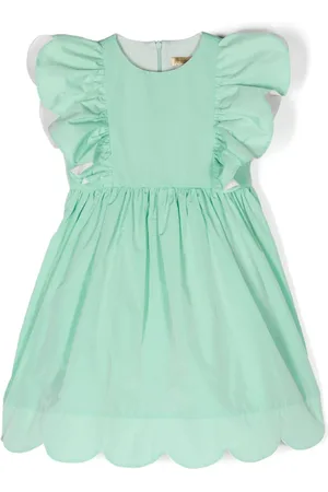 Stella McCartney Ruffled-trim cotton dress
