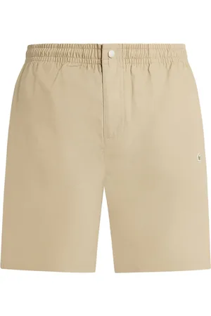 Lacoste Logo-appliqu?? poplin shorts