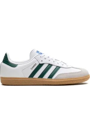 adidas Samba OG "Cloud /Collegiate Green/Gum" sneakers
