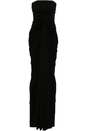 Rick Owens Radiance ruched cotton gown
