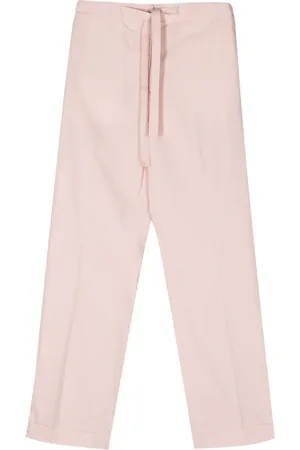 OFFICINE GENERALE Miranda high-waist straight-leg trousers