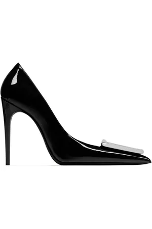 Saint Laurent Avenue 110mm leather pumps