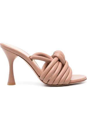 Gianvito Rossi Ottavia 95mm leather mules