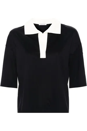 Moncler Logo-patch cotton polo shirt